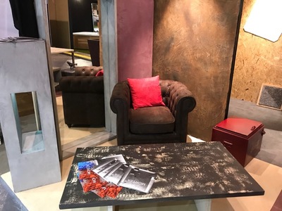 recouvrement microciment et mortex